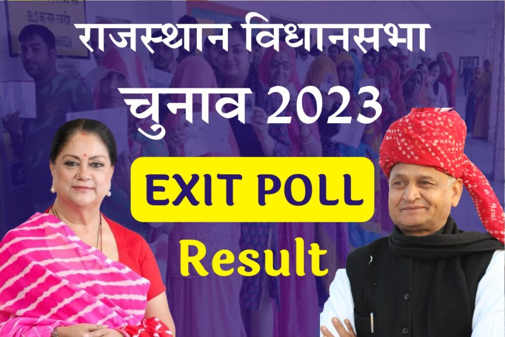 Rajasthan Exit Polls Result 2023